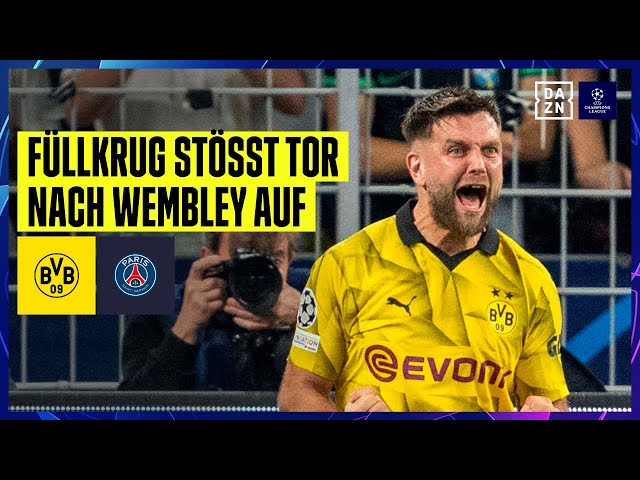 Überragender BVB schnuppert am Finale: Borussia Dortmund - PSG | UEFA Champions League | DAZN